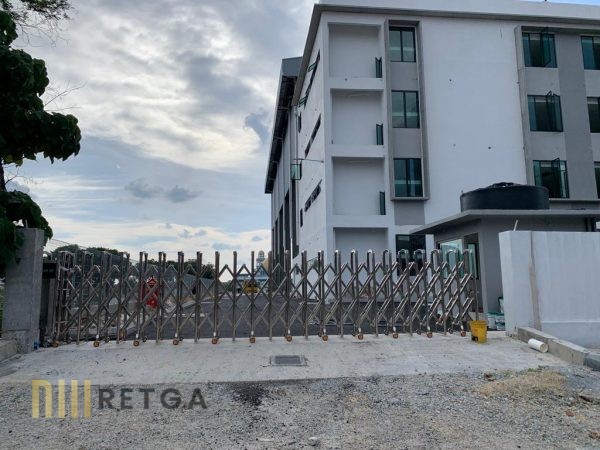 Motorized Stainless Steel 304 Retractable Gate - Image 2