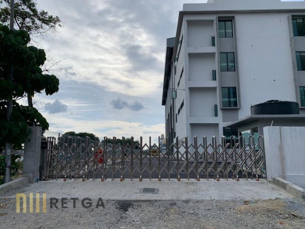 Motorized Stainless Steel 304 Retractable Gate
