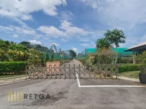 Manual Stainless Steel 304 Retractable Gate