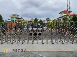 Motorized Stainless Steel 304 Retractable Gate